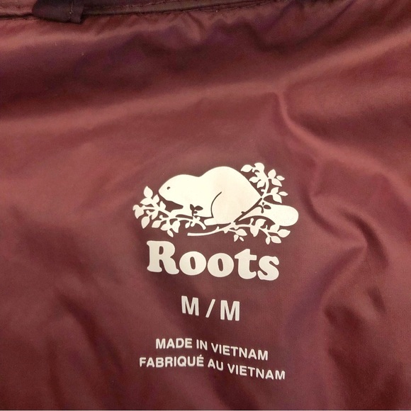 ROOTS Down Fill Winter Coat Puffer Jacket  Lightweight Packable Oversized.Medium - Picture 2 of 16